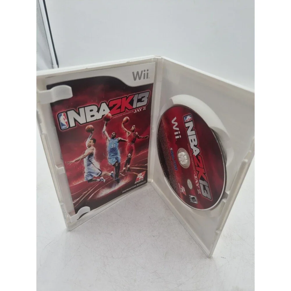 NBA 2K13 (Nintendo Wii, 2012) Complete  Tested W/manual  SHIPS FREE